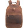 Светло-коричневый рюкзак из винтажной кожи с отделением для ноутбука Visconti Tank 69143 - 1