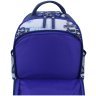 Шкільний рюкзак для мальчика 1-4 класс синего цвета с принтом мотоцикла Bagland 111144 modnotak фото - 4