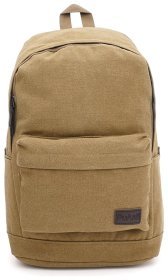 Зеленый мужской рюкзак из прочного текстиля на молниевой застежке Monsen 71544