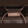 Шкіряна дорожня сумка на колесах коричневого кольору VINTAGE STYLE (14253) - 10