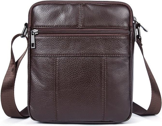 Недорогая повседневная сумка планшет из натуральной кожи VINTAGE STYLE (14746) modnotak фото №2