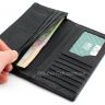 Деловой кожаный купюрник под банкноты и кредитные карточки MD Leather Collection (18075) - 4