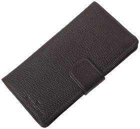 Шкіряне портмоне органайзер коричневого кольору Vip Collection 102544