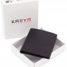 Міні портмоне чорного кольору зі шкіри високої якості KARYA (0906-45) - 6