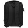 Чорний чоловічий рюкзак із щільного текстилю з відсіком під ноутбук до 15 дюймів Remoid 73044 - 2