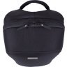 Місткий чоловічий рюкзак із чорного текстилю під ноутбук 15 дюймів Bagland (53144) - 5