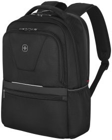 Функціональний повсякденний рюкзак із поліестеру для ноутбука до 16" Wenger XE Resist чорного кольору 103644