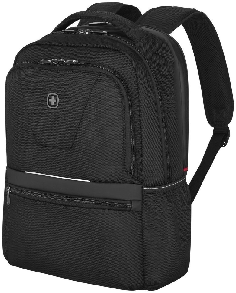 Функциональный повседневный рюкзак из полиэстера для ноутбука до 16" Wenger XE Resist черного цвета 103644 modnotak фото №1