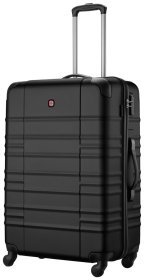Валіза Wenger, Amplar, велика, пластик, 4 колеса, чорна