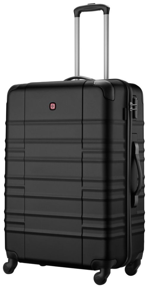 Валіза Wenger, Amplar, велика, пластик, 4 колеса, чорна фото №1 Валіза Wenger, Amplar, велика, пластик, 4 колеса, чорна modnotak фото №1