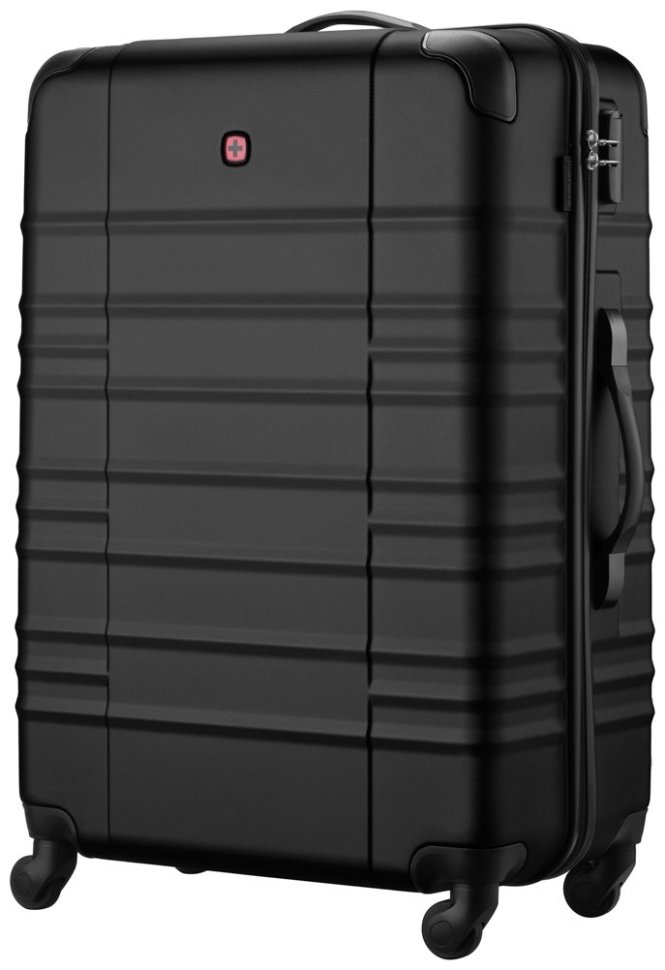 Валіза Wenger, Amplar, велика, пластик, 4 колеса, чорна фото №3 Валіза Wenger, Amplar, велика, пластик, 4 колеса, чорна modnotak фото №3