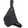 Мужская нейлоновая сумка-слинг через плечо черного цвета Vintage (20557) - 1