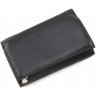 Невеликий жіночий гаманець чорного кольору на магнітній застібці - Marco Coverna (17560) - 4