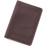 Коричневая кожаная обложка под ID-паспорт или права ST Leather (17901) - 1