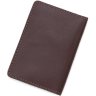 Коричневая кожаная обложка под ID-паспорт или права ST Leather (17901) - 3