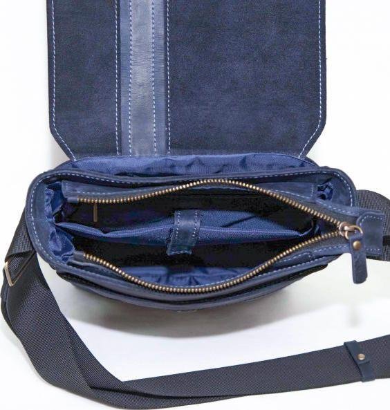 Повсякденна сумка планшет через плече з вінтажній шкіри Крейзі VATTO (11985)