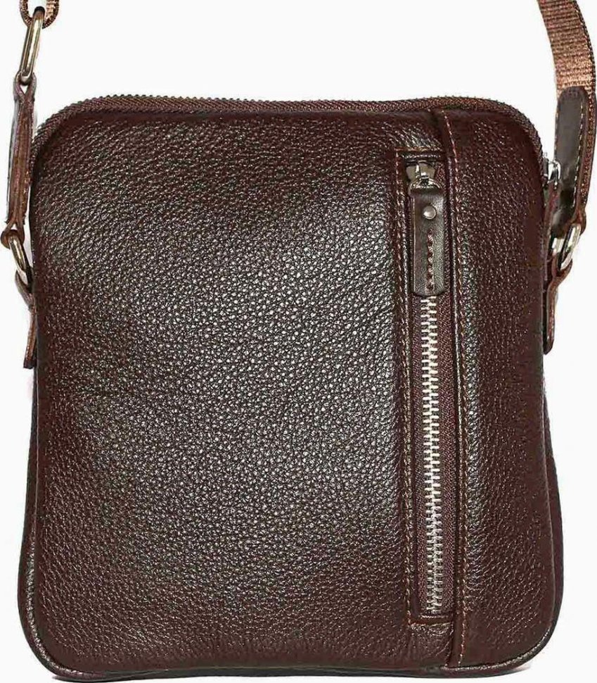 Чоловіча маленька сумка коричневого кольору VATTO (12085)