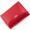 Червоний жіночий гаманець маленького розміру з натуральної шкіри ST Leather 1767244 - 3