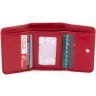 Червоний жіночий гаманець маленького розміру з натуральної шкіри ST Leather 1767244 - 2