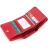Червоний жіночий гаманець маленького розміру з натуральної шкіри ST Leather 1767244 - 7