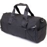 Чорна чоловіча текстильна спортивна сумка з ручками Vintage (20640) - 1