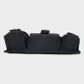 Многофункциональная мужская сумка-мессенджер из черного текстиля Confident 77444 - 7