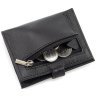 Кожаный картхолдер с монетницей ST Leather 97744 черного цвета modnotak фото - 5
