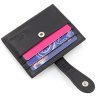 Кожаный картхолдер с монетницей ST Leather 97744 черного цвета modnotak фото - 6