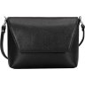 Женская маленькая черная сумка классического стиля в черном цвете Issa Hara Линда (27007) - 1