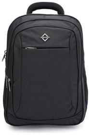 Стильный мужской рюкзак из текстиля черного цвета Aoking 89144