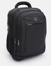 Стильный мужской рюкзак из текстиля черного цвета Aoking 89144