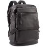 Стильный кожаный рюкзак без логотипов H.T Leather (10462) - 1