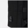 Вместительный мужской рюкзак из черного текстиля с отсеком для ноутбука Monsen 71545 - 5