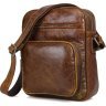 Винтажная наплечная сумка под планшет среднего размера VINTAGE STYLE (14418) - 1