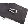 Шкіряна вертикальна сумка-гаманець з гладкої шкіри Grande Pelle (10163) - 8