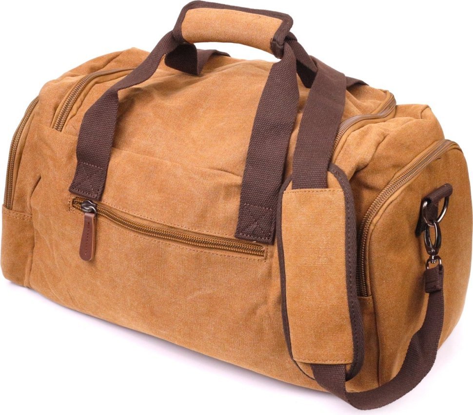 Руда дорожня сумка великого розміру з текстилю Vintage (2421239)