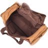 Руда дорожня сумка великого розміру з текстилю Vintage (2421239) - 4