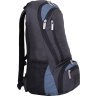 Темно-серый мужской текстильный рюкзак под ноутбук 15 дюймов Bagland (53145) - 2