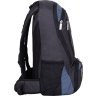 Темно-серый мужской текстильный рюкзак под ноутбук 15 дюймов Bagland (53145) - 5