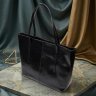Женская кожаная сумка шоппер черного цвета Vintage (2422095) modnotak фото - 15