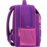 Фиолетовый текстильный школьный рюкзак для девочек с котиком Bagland (53745) - 2