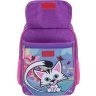 Фиолетовый текстильный школьный рюкзак для девочек с котиком Bagland (53745) - 4