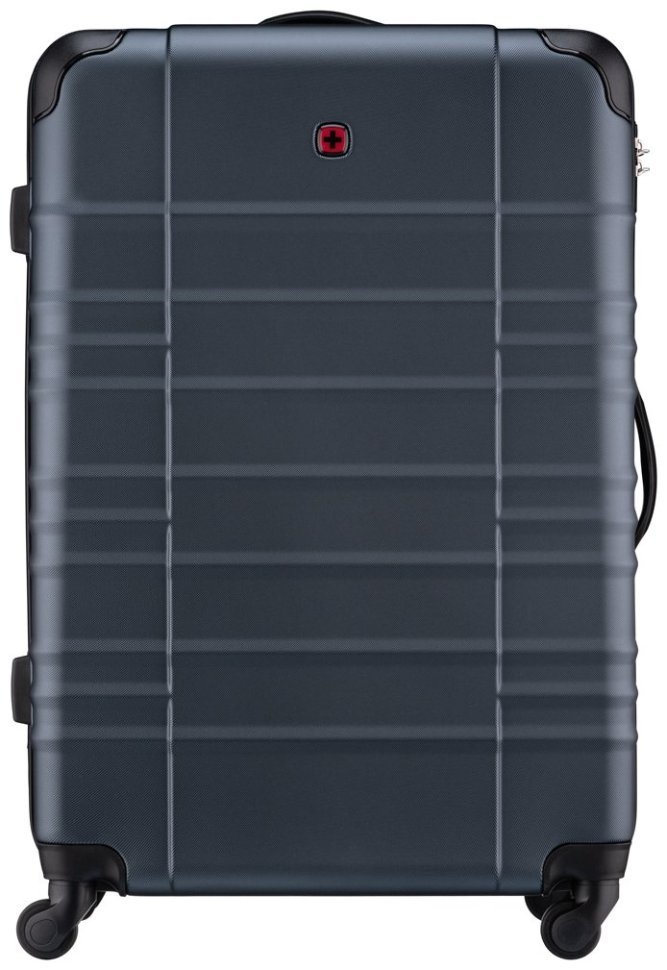 Валіза Wenger, Amplar, велика, пластик, 4 колеса, синя modnotak фото №4