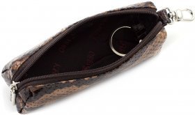 Стильна ключниця з натуральної шкіри під змію KARYA (15955) - 2