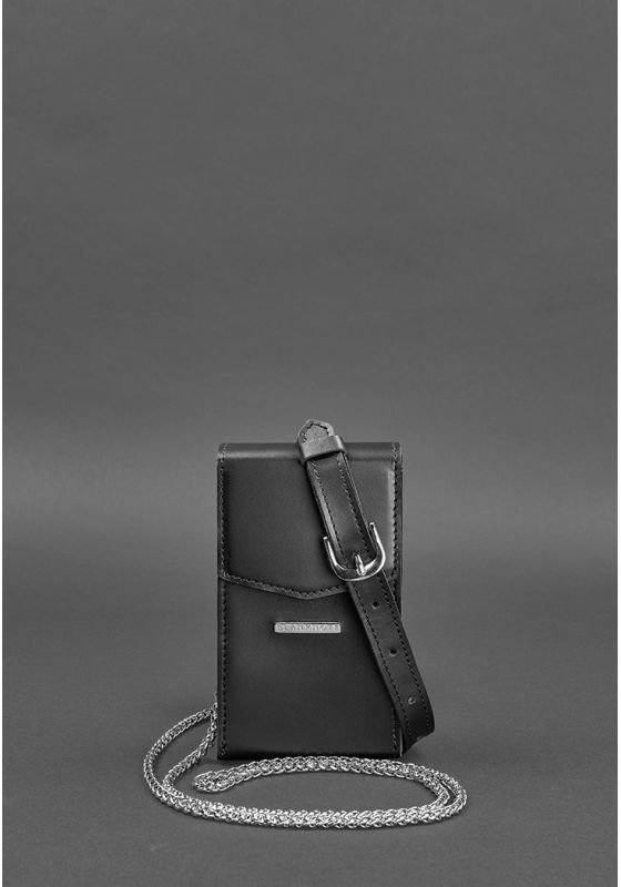 Женская кожаная сумка вертикального типа из натуральной кожи BlankNote Mini (12810)