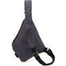Серая нейлоновая мужская сумка-слинг с ремешком через плечо Vintage (20558) - 2