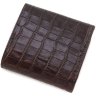 Повсякденний гаманець високої якості з натуральної коричневої шкіри Tony Bellucci (10778) - 4