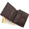 Повсякденний гаманець високої якості з натуральної коричневої шкіри Tony Bellucci (10778) - 5