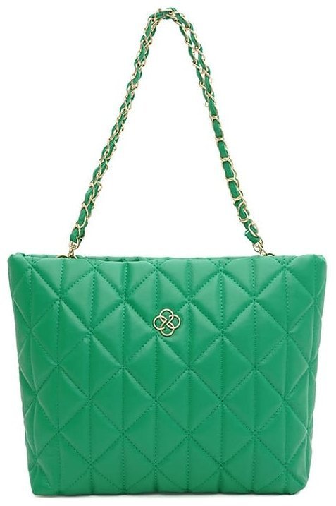 Стильная женская сумка из прочного кожзама с удобными ручками Monsen 94645 зеленого цвета фото №1 Стильная женская сумка из прочного кожзама с удобными ручками Monsen 94645 зеленого цвета modnotak фото №1