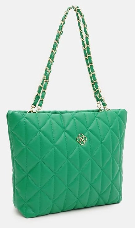 Стильная женская сумка из прочного кожзама с удобными ручками Monsen 94645 зеленого цвета фото №2 Стильная женская сумка из прочного кожзама с удобными ручками Monsen 94645 зеленого цвета modnotak фото №2